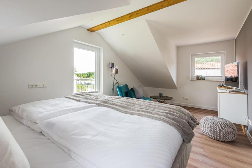 5 Sterne-Ferienhaus Eisvogel Am See Mit Sauna Und Kamin Krakow am See Exteriér fotografie